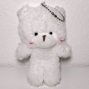 Plush Mini White Bear 5 inches Tall